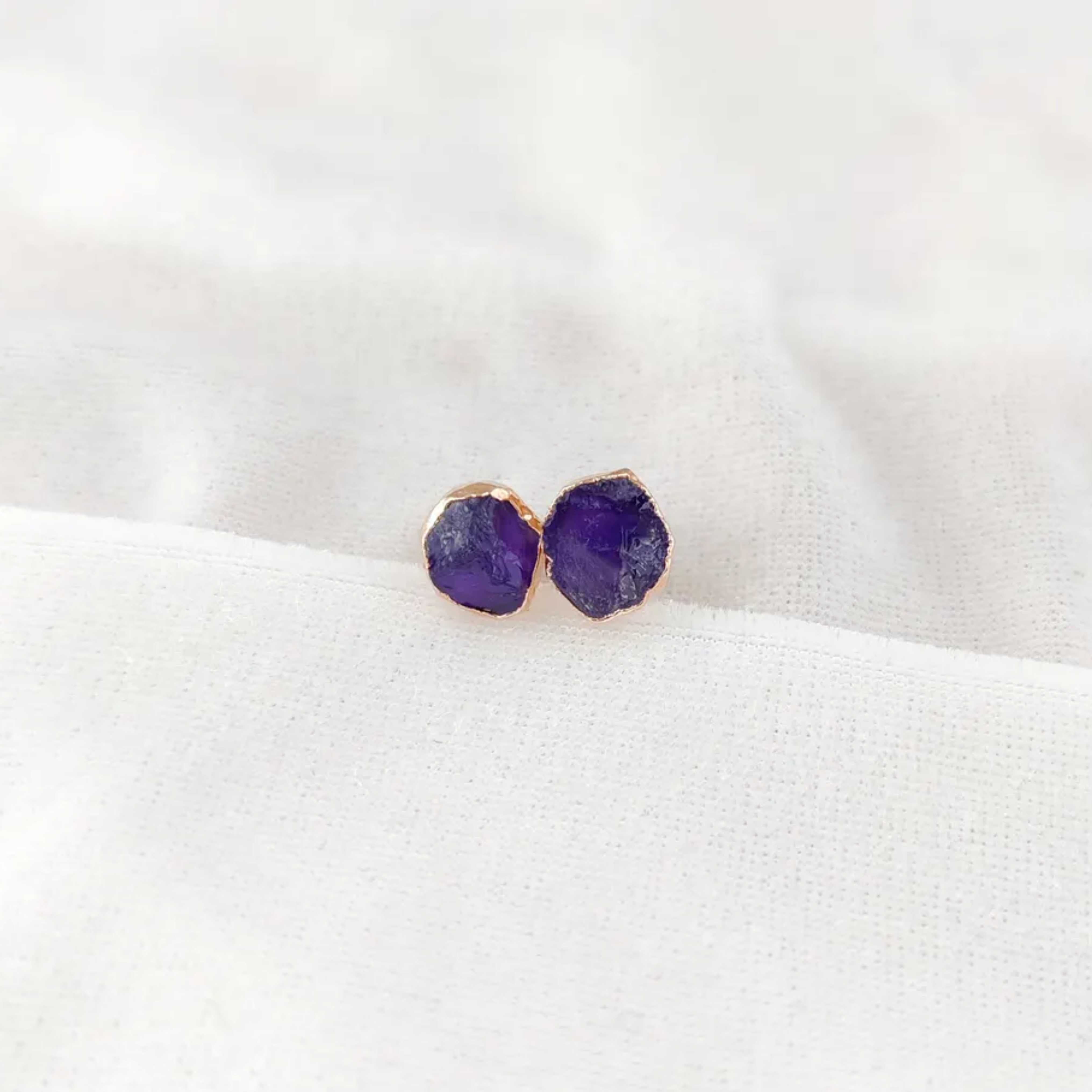 Halo Gemstone Studs