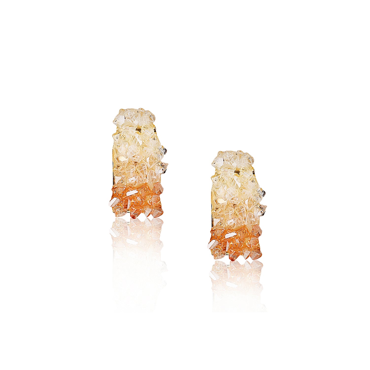 Ombre Golden Aura Earrings