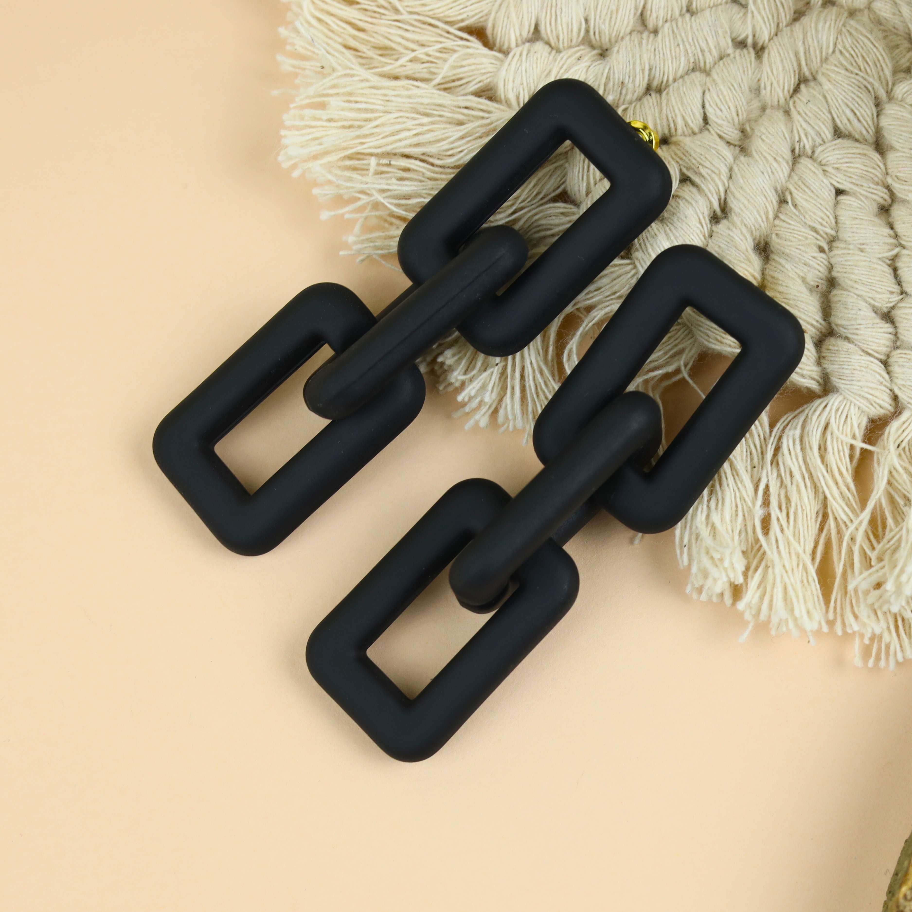 Caisy chain Colourful Drop Earrings