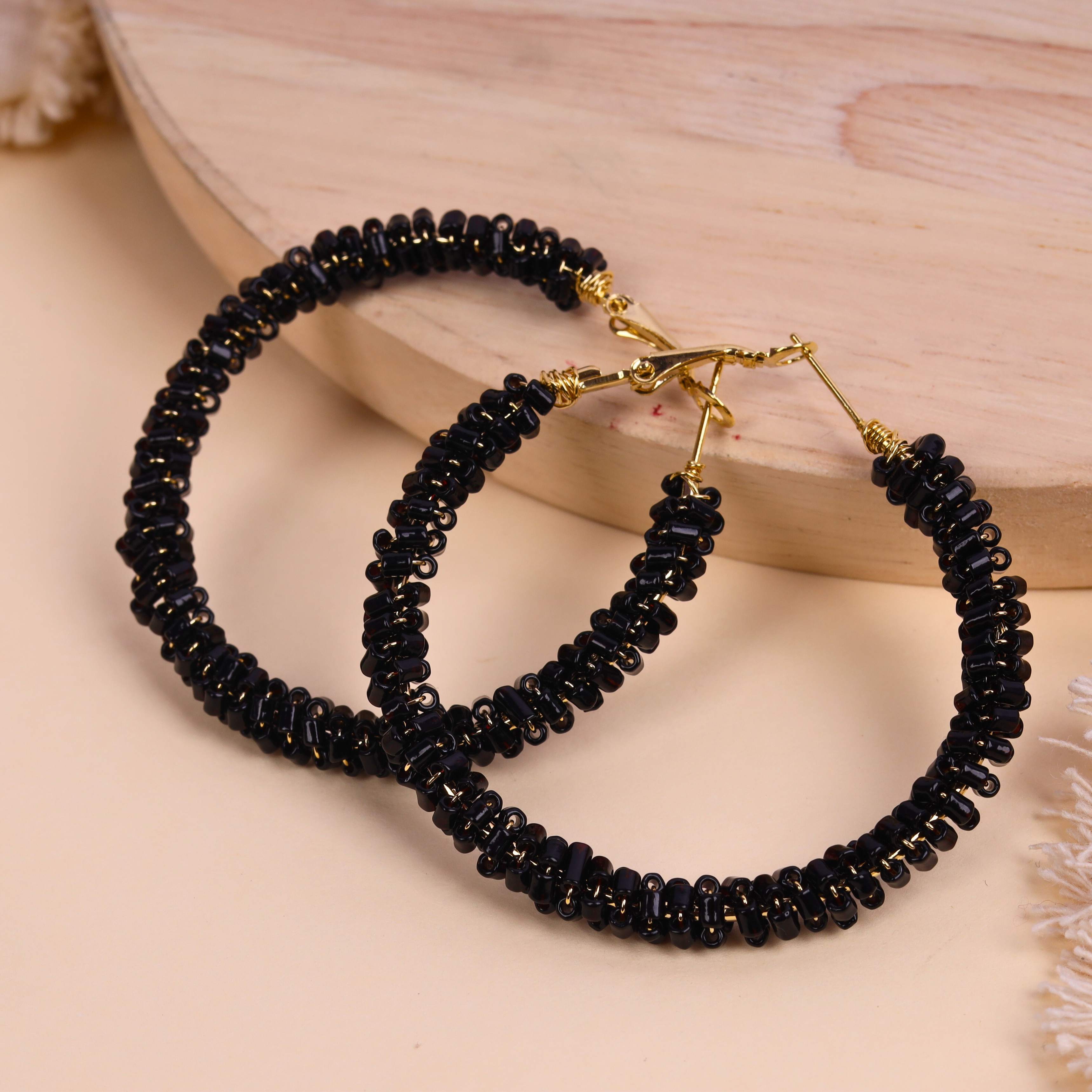 The good girl hoop earrings