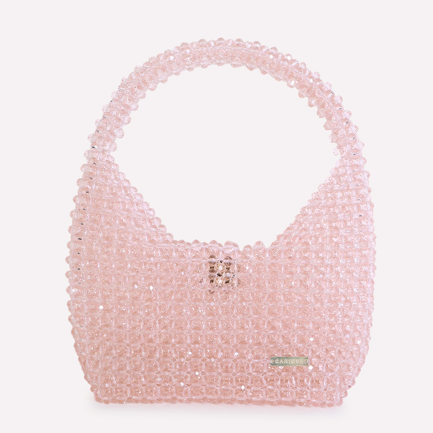 Allure crystal bag ( Nude pink )