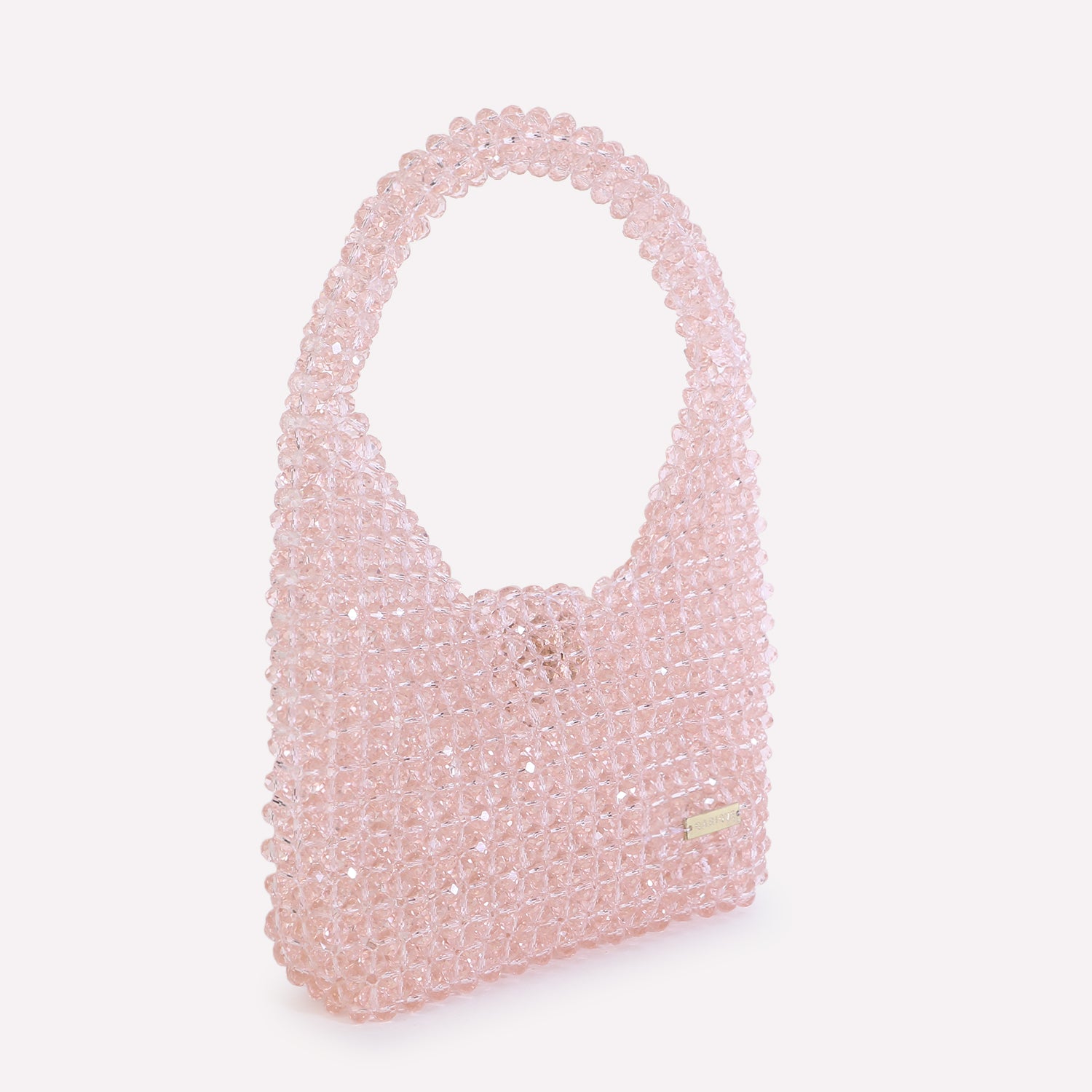 Allure crystal bag ( Nude pink )