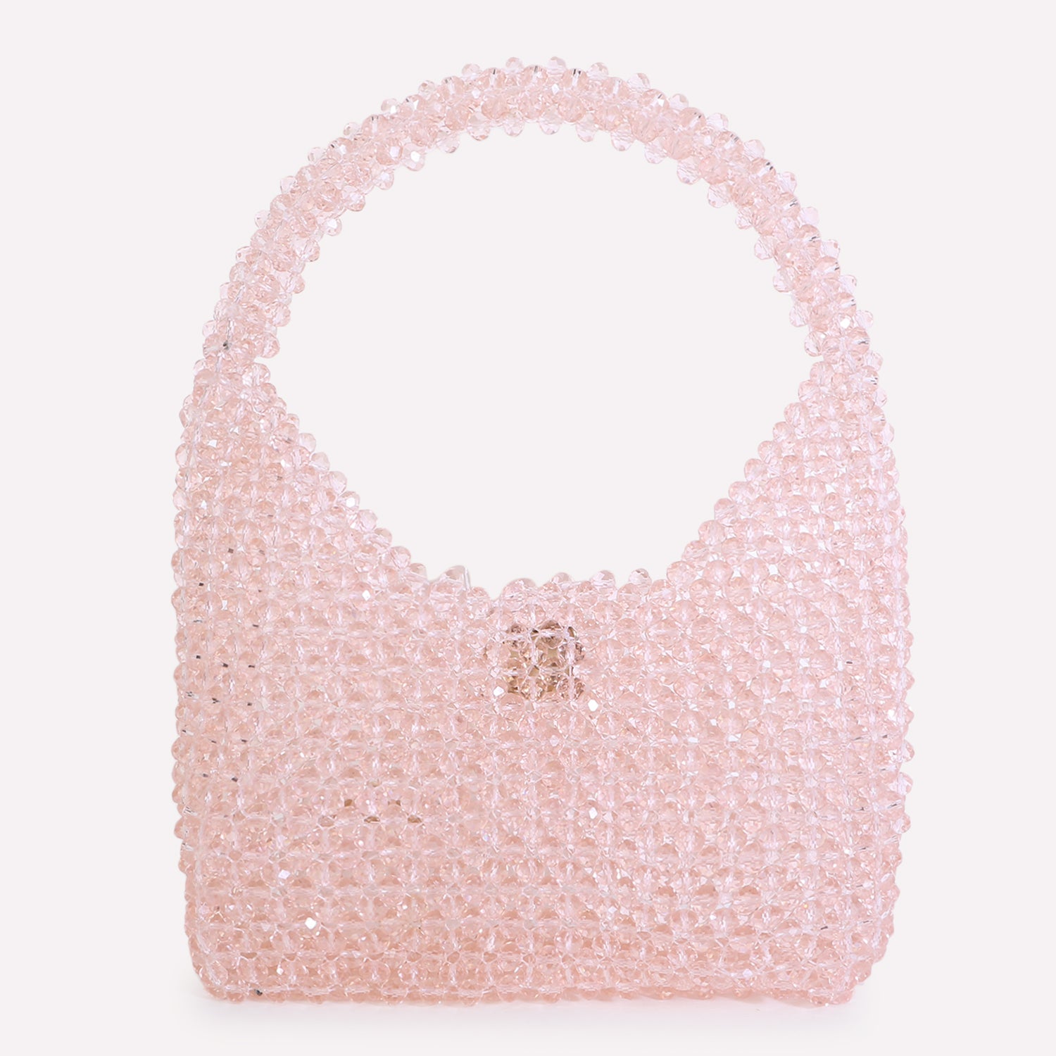 Allure crystal bag ( Nude pink )