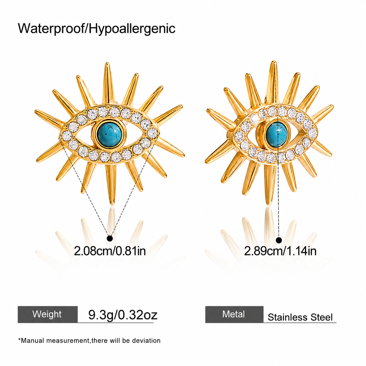 Evil Eye Studs
