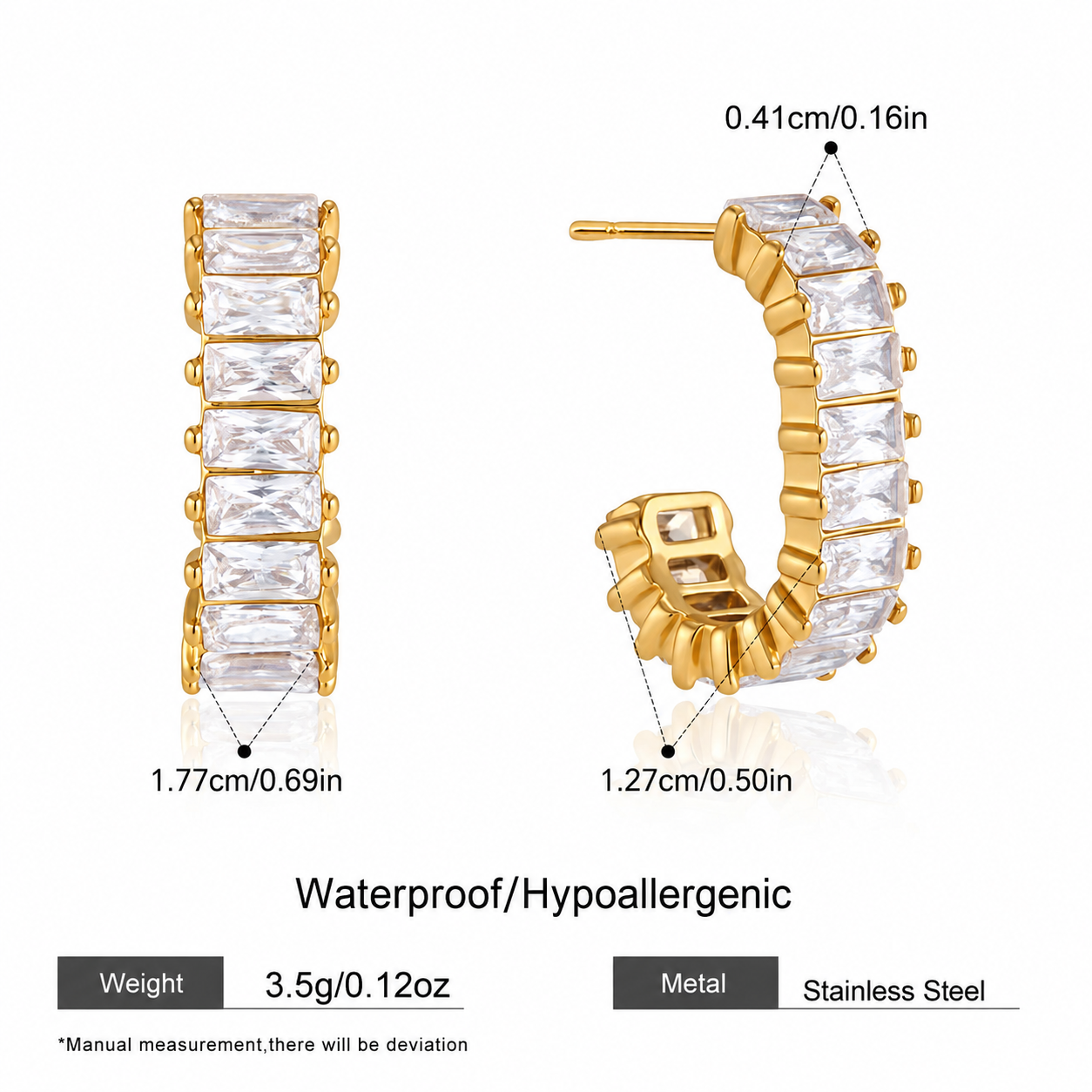 Zoe Hoop Earrings