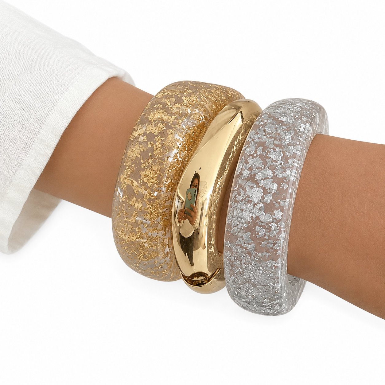 Resin Shimmer Stack