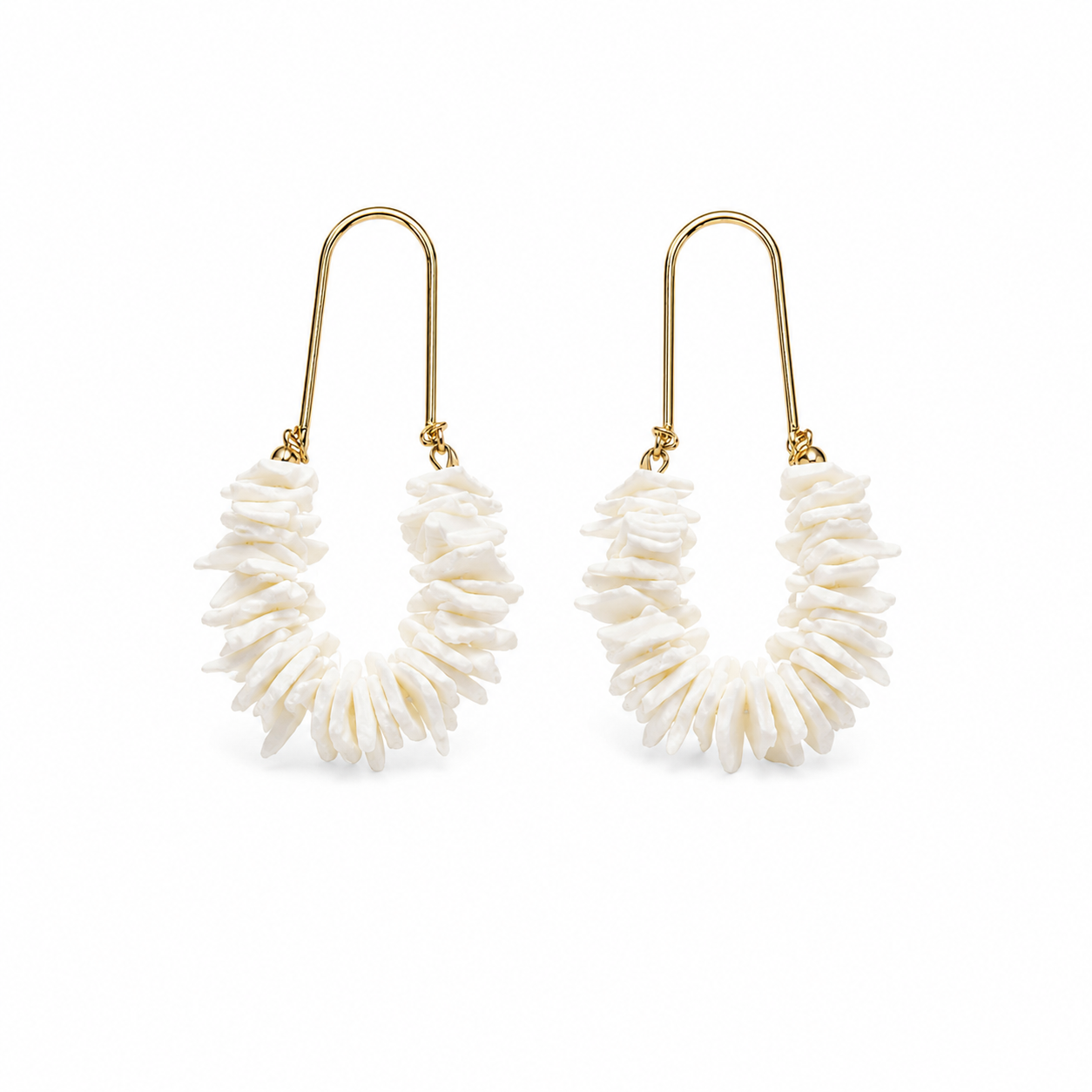 Solana – Shell Drop Earrings