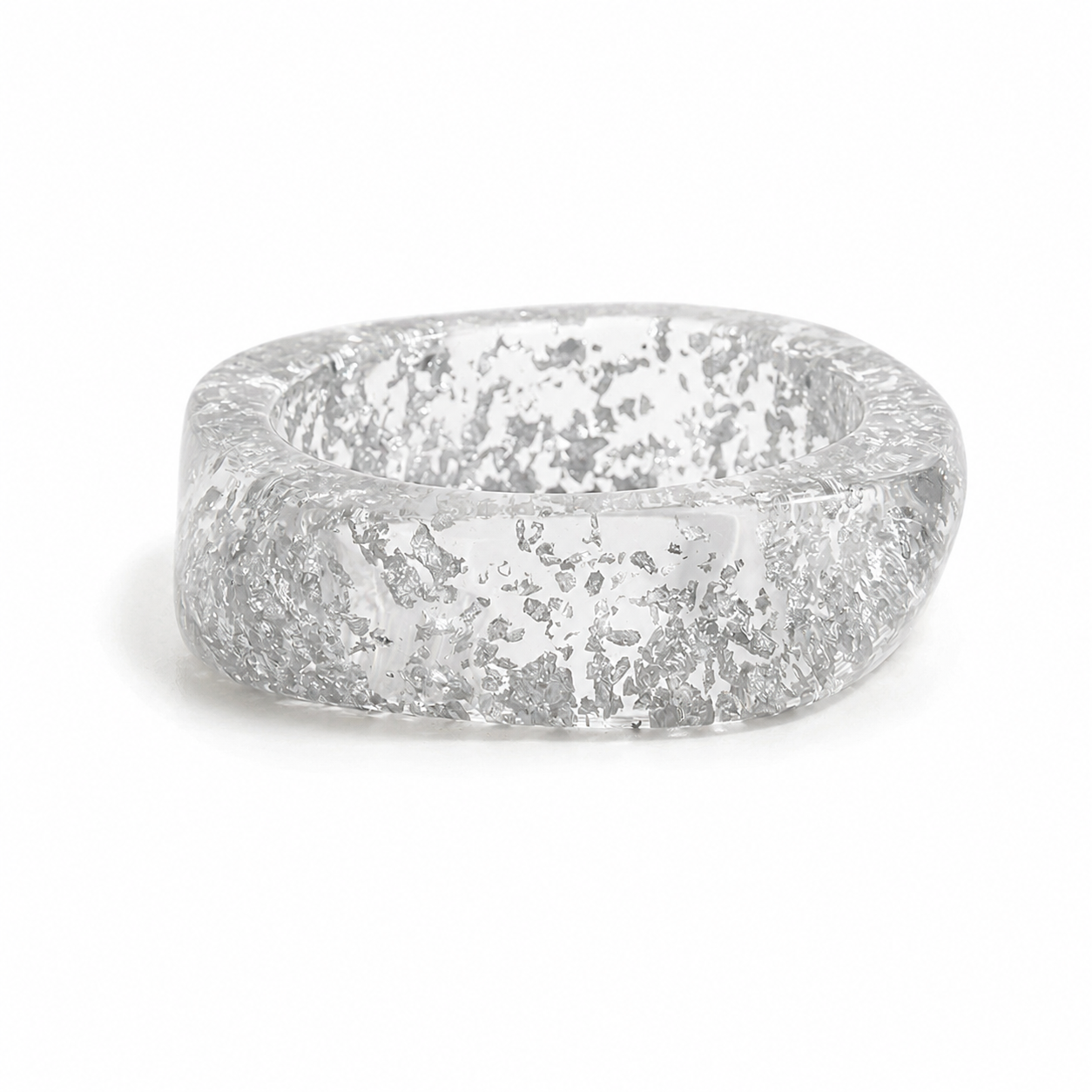 Silver Shimmer Bangle
