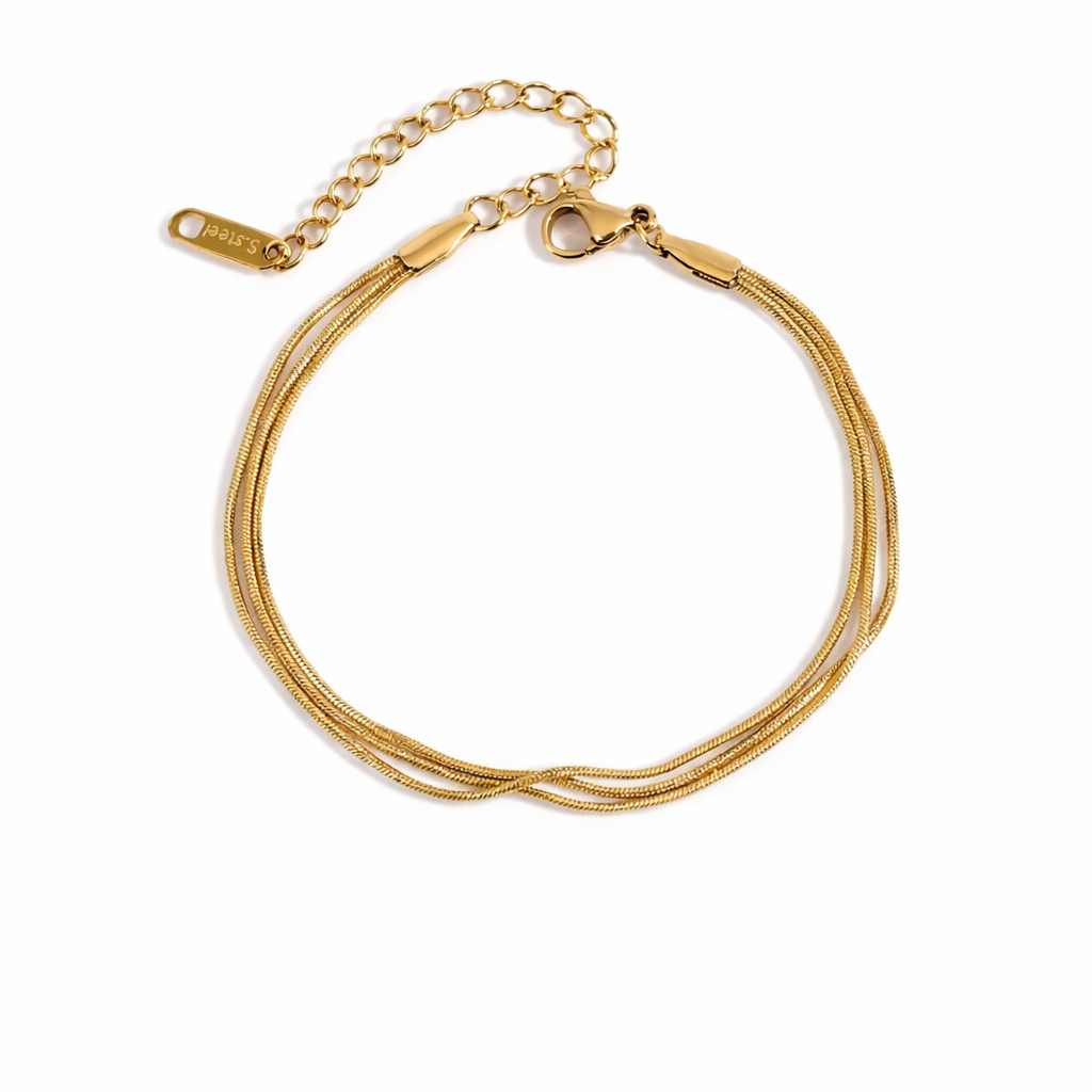 Tria Chain Bracelet (Perfect for stacking)