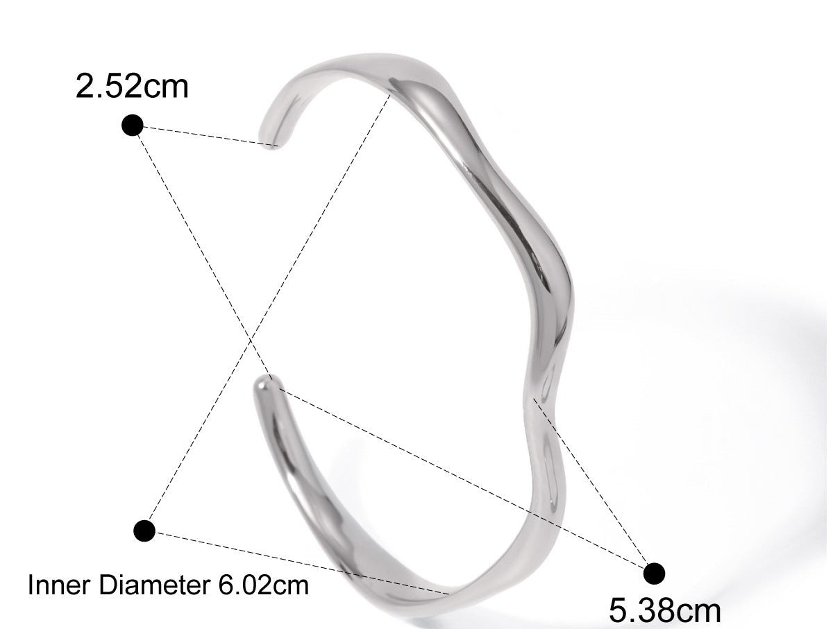 Celeste Silver Cuffs (Set of 5)