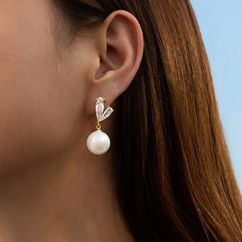 PearlTwirl Drops (earrings)