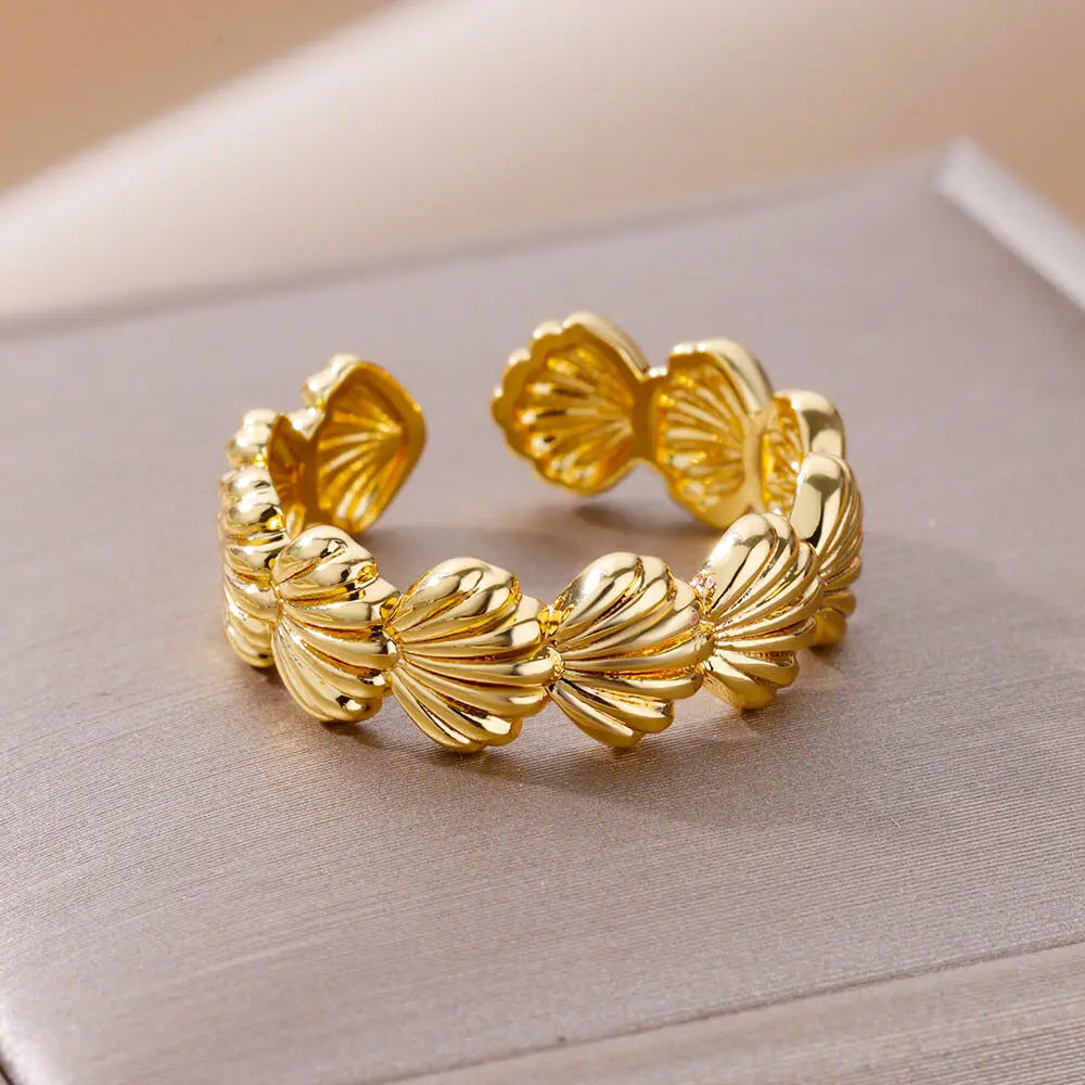 Seashell Whisper Ring