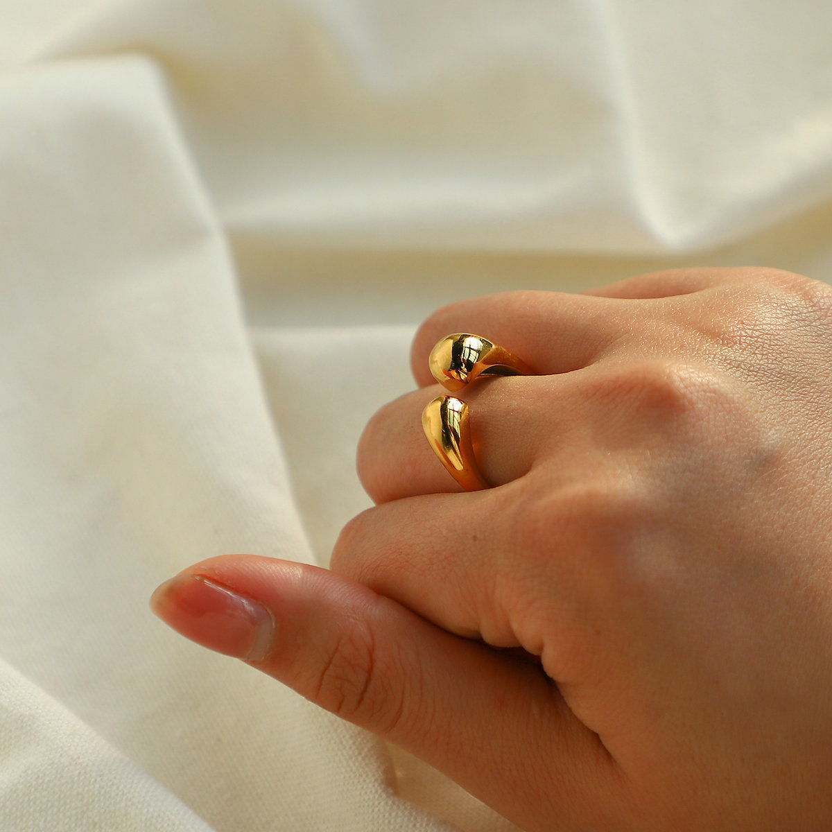 Duo Curve Ring