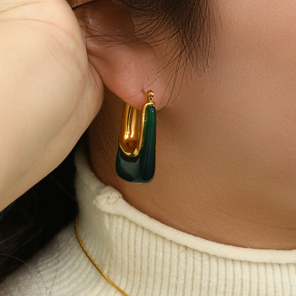 Ava Hoop Earrings