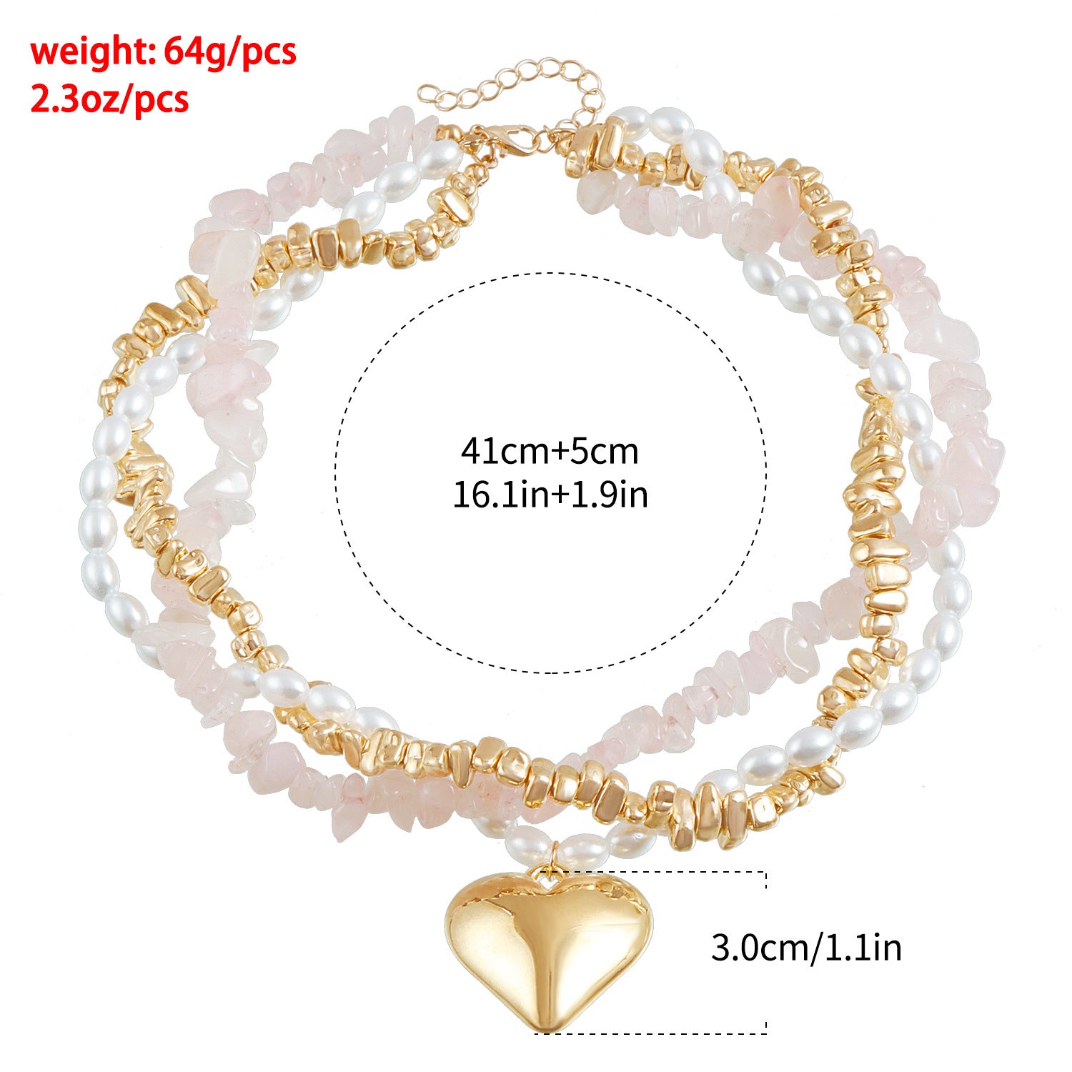 Ethereal Heart Choker