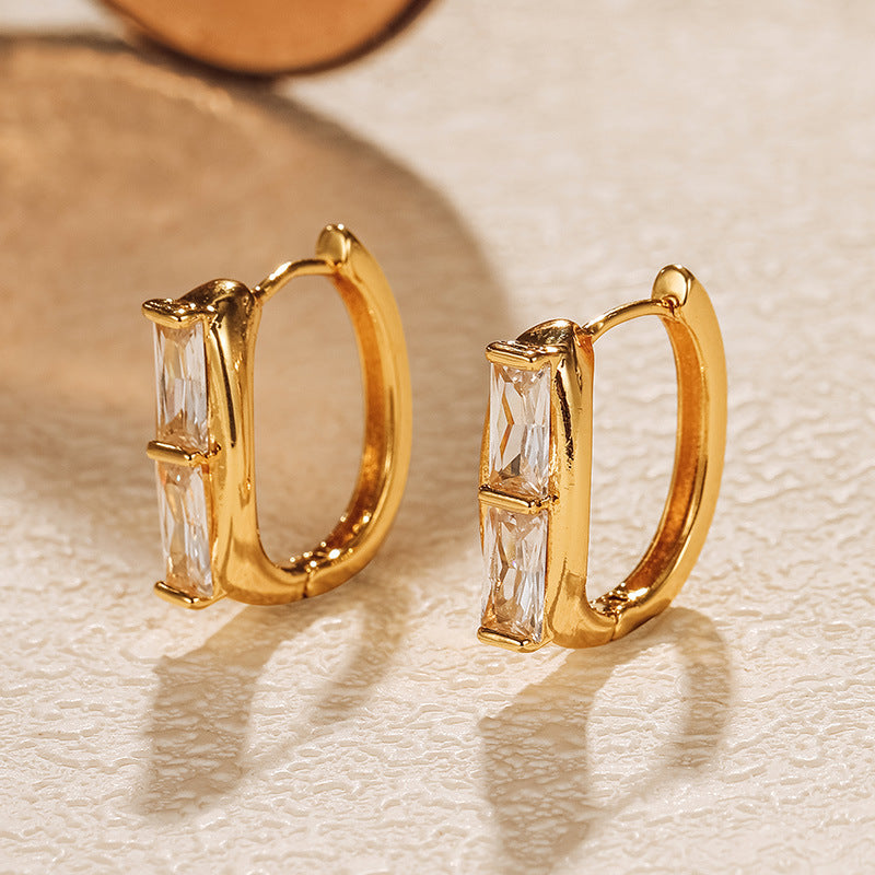Celestial Sea Hoops Earring