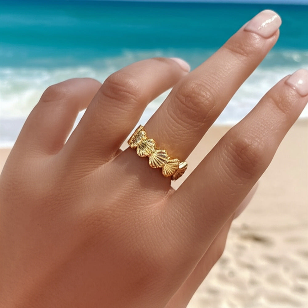 Seashell Whisper Ring