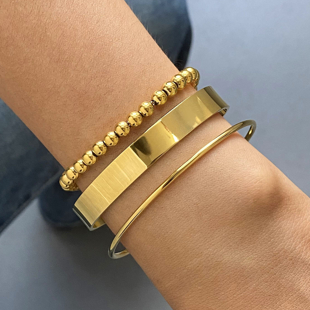 Pureline Trio wrist stack