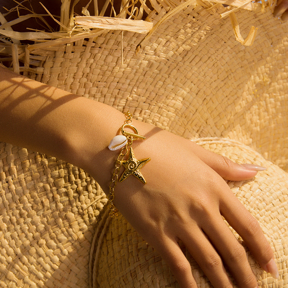 Starfish Shell Bracelet