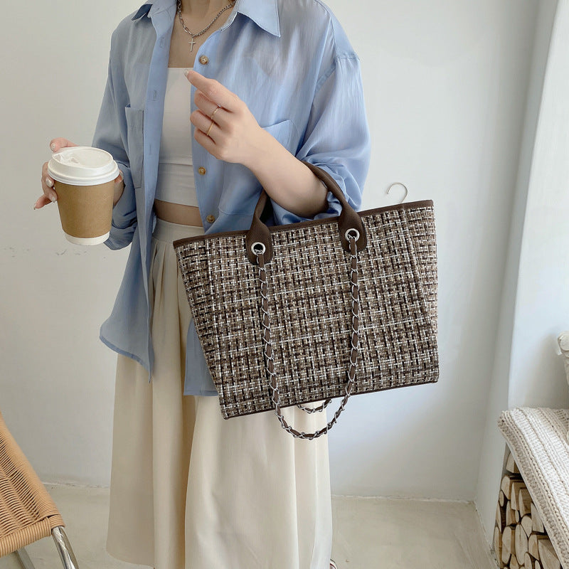 Tweed Tote