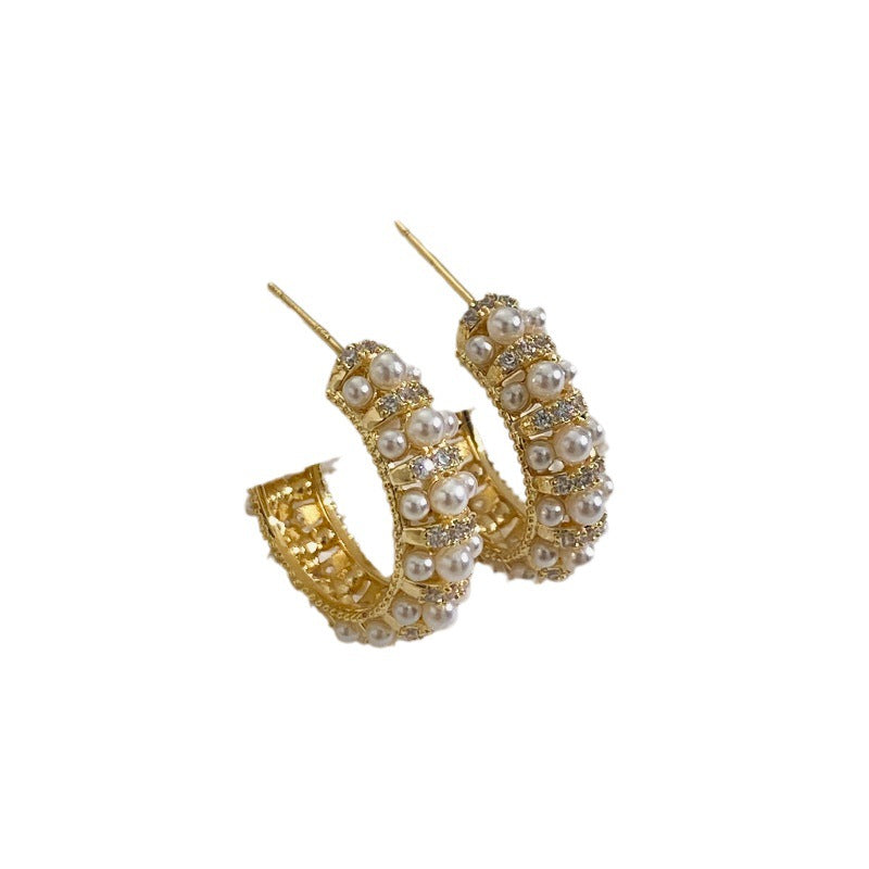 Ava Sparkling Hoops