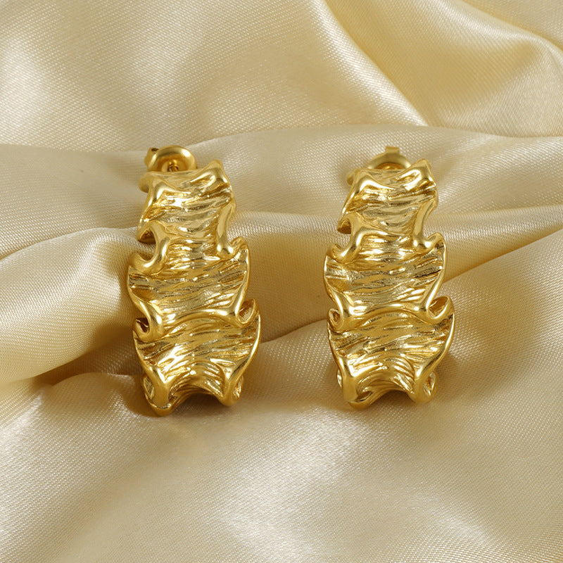 Ferra – Textured Earrings