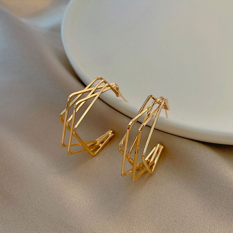 Geometric Hoops (Small)