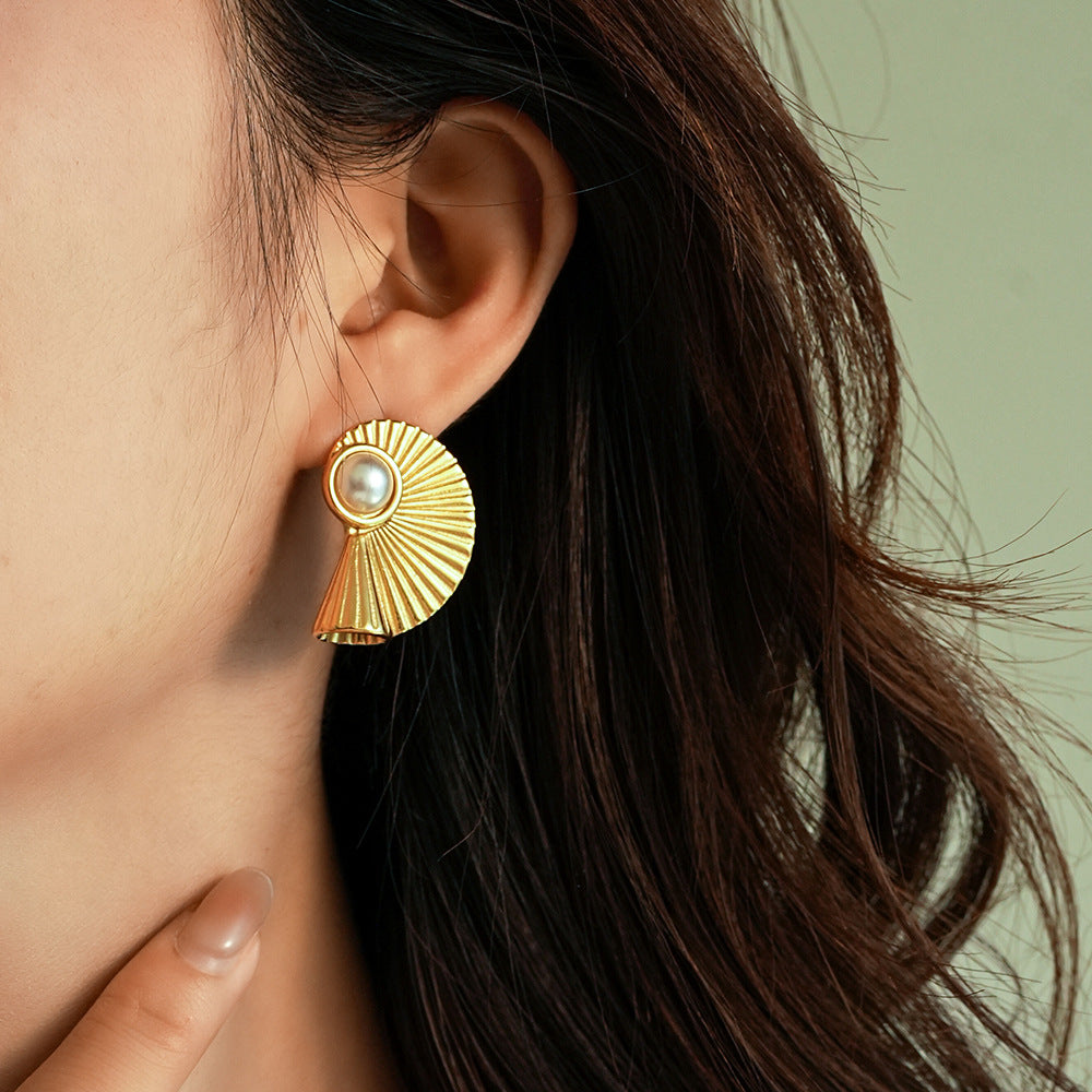 Tideglow Pearl Earrings