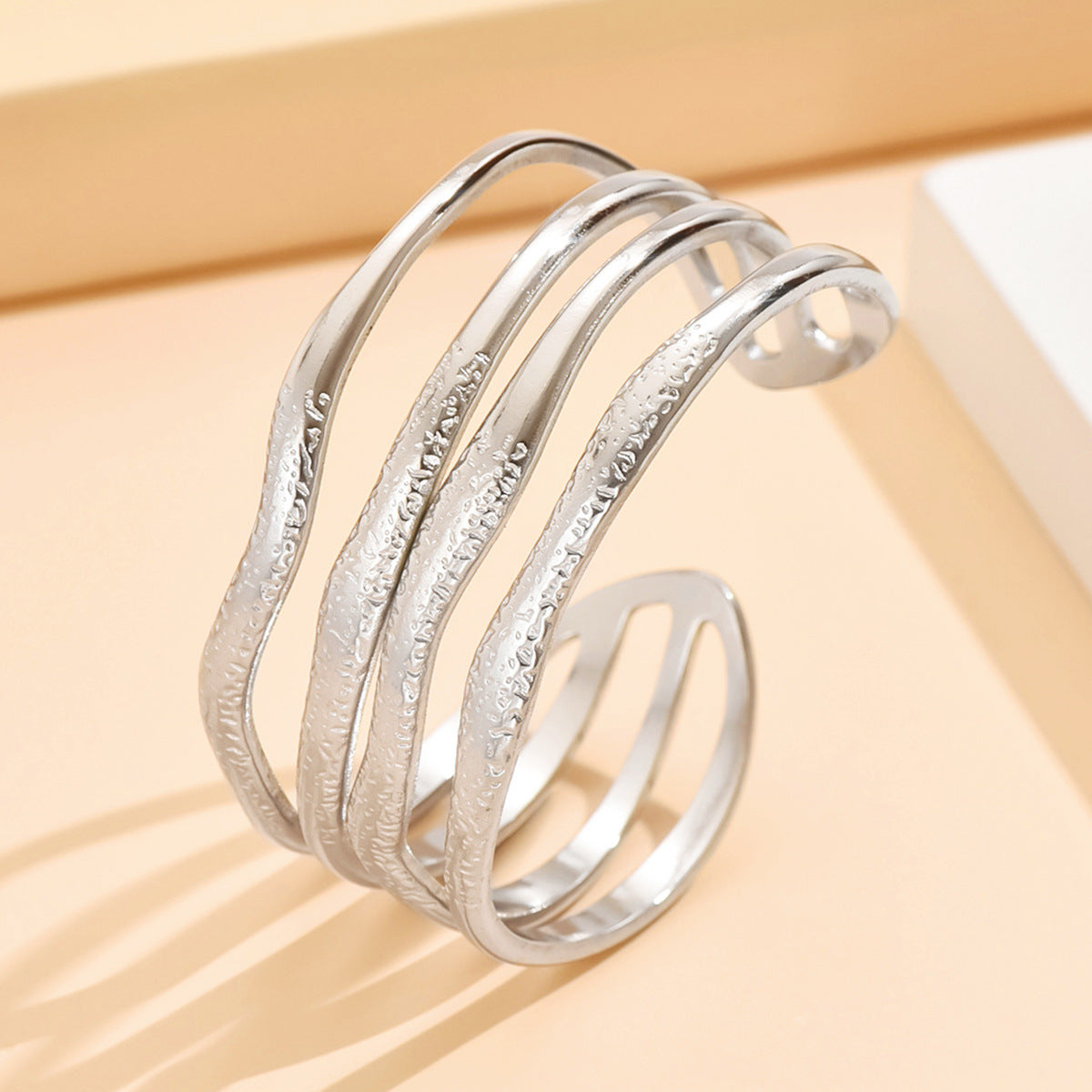 Ripple Lines Cuff