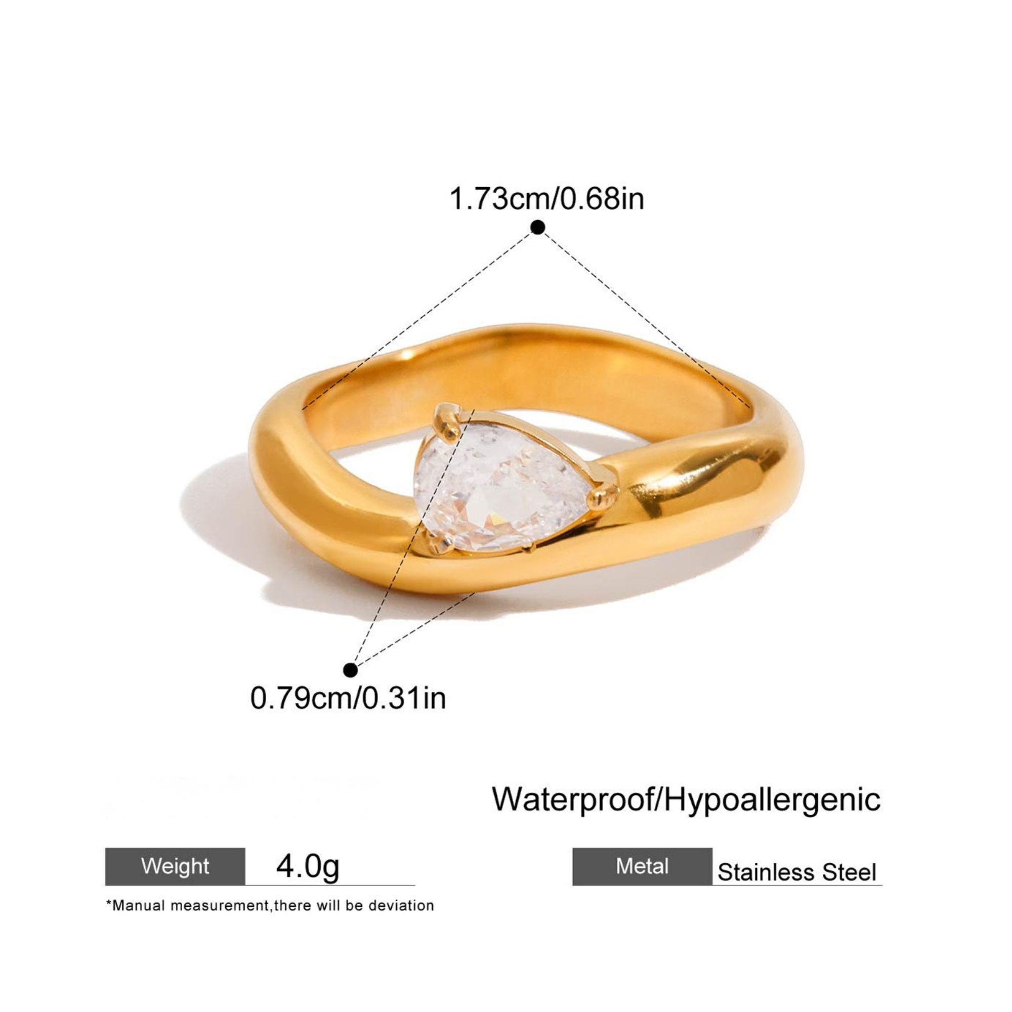 Trinity Ring Stack (Set of 3)