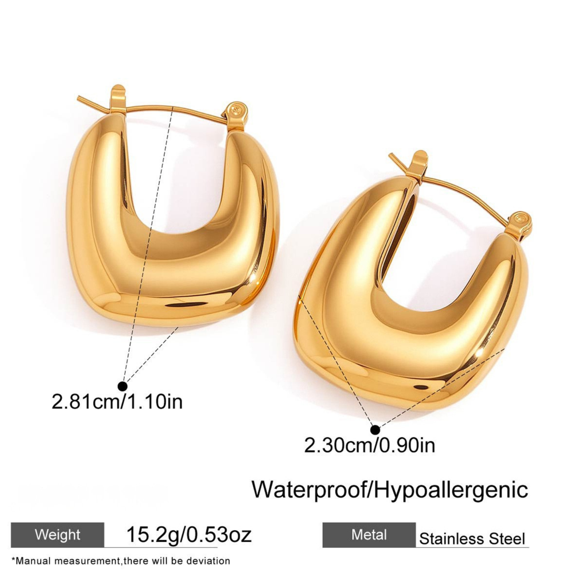 Gia Hoop Earrings