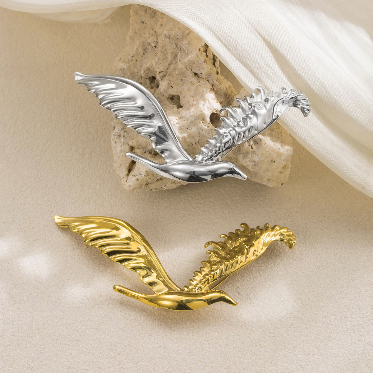 Aurel Bird Brooch