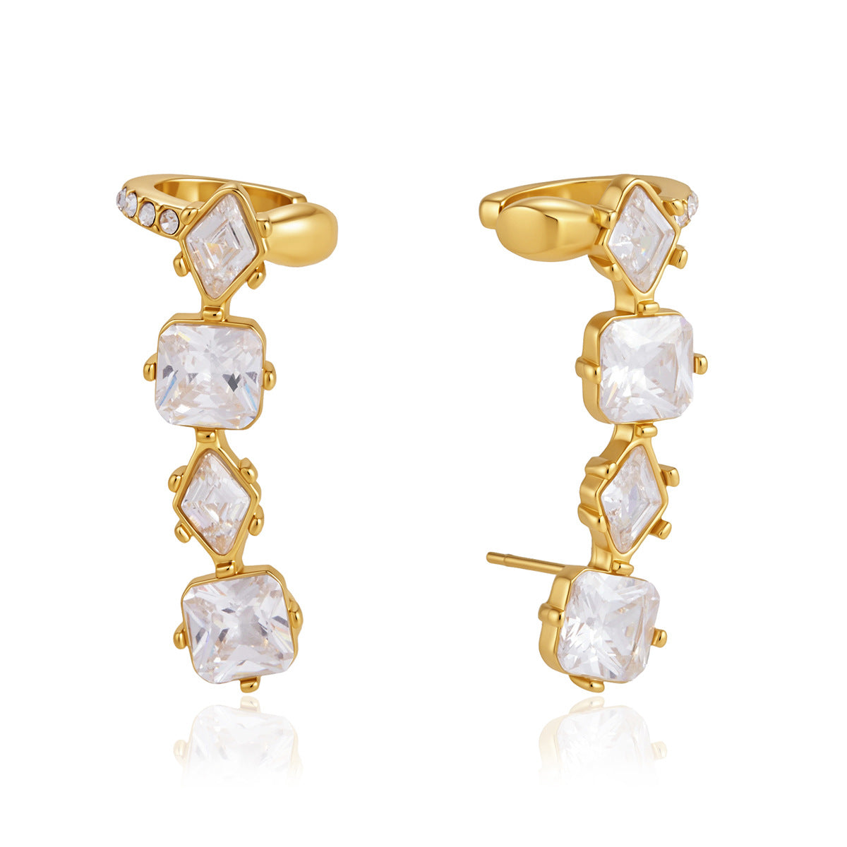 Aurora Ear Cuff Earrings