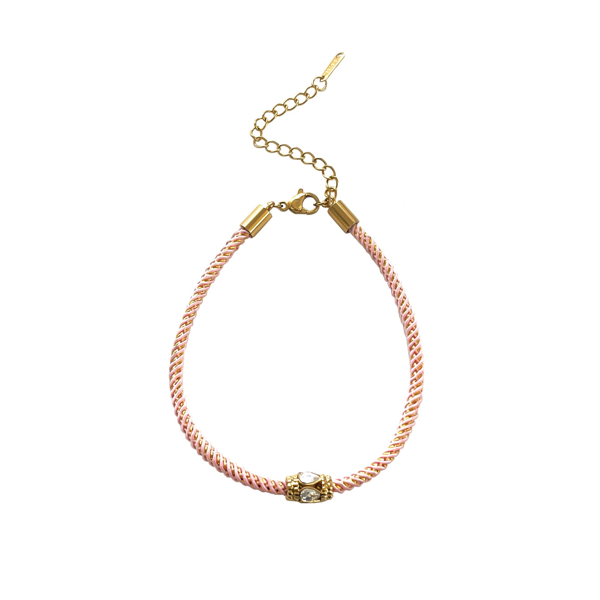 Pinkstone Arc Bracelet Set (Set of 3)