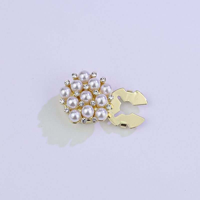 Snowdrop Button Covers (Set of 2)