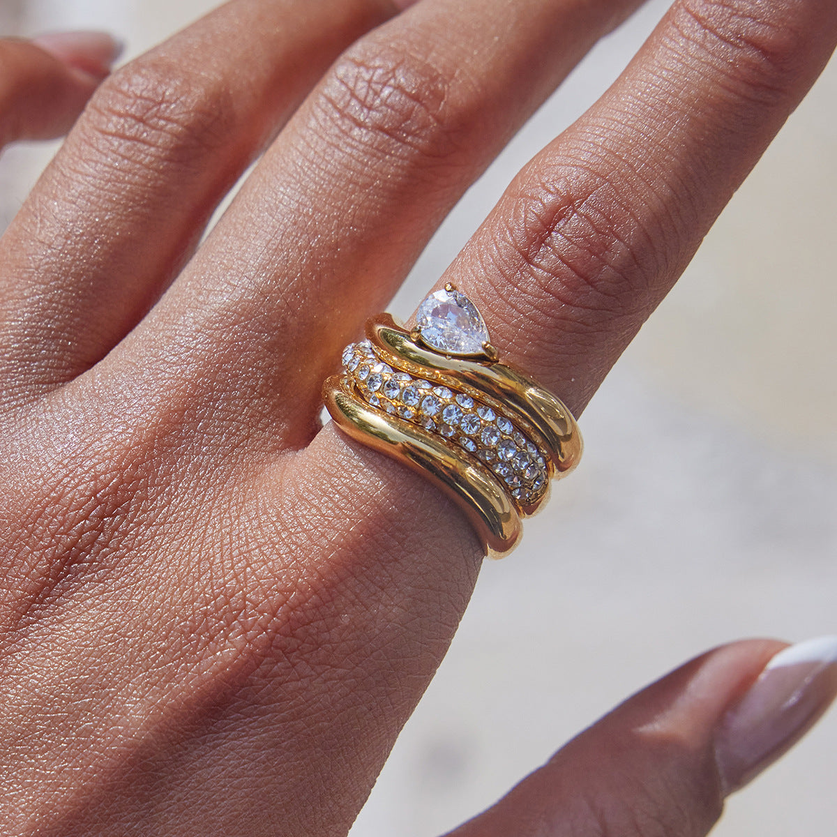 Trinity Ring Stack (Set of 3)