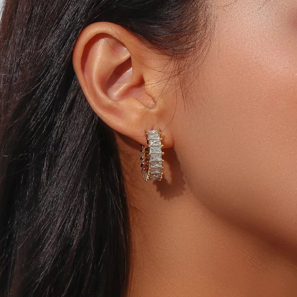 Zoe Hoop Earrings