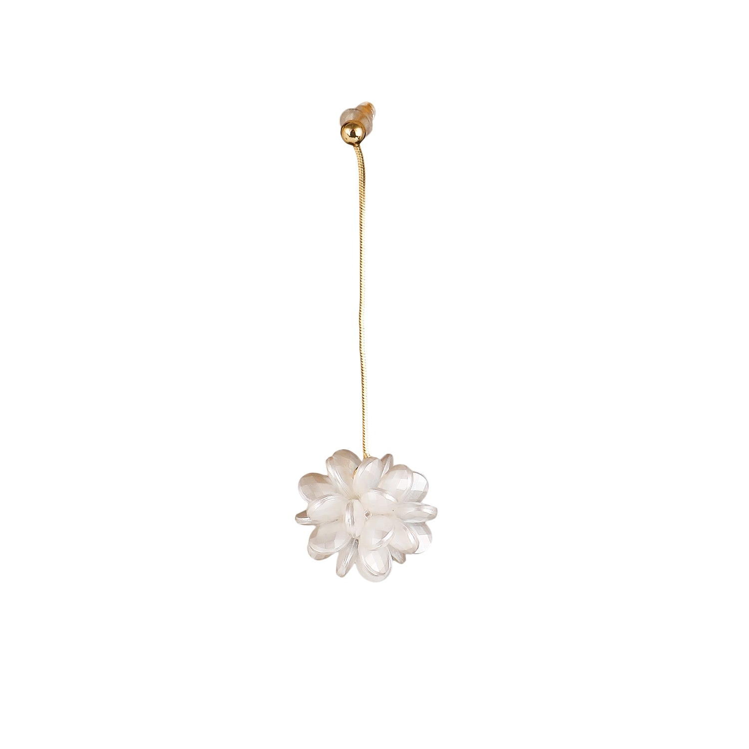 Ivory minimalistic danglers