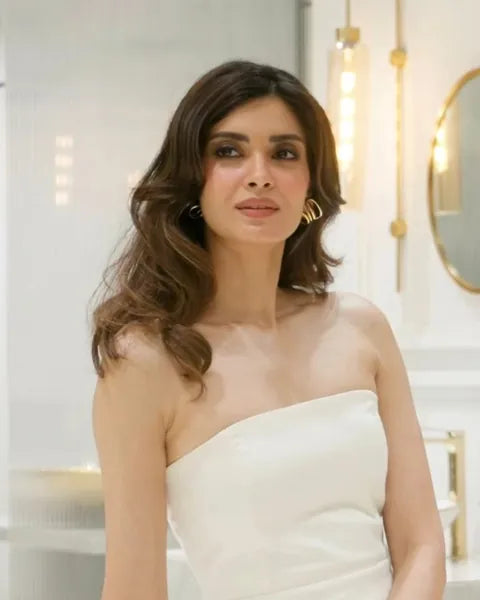 Diana Penty wearing Helix Twist Earrings
