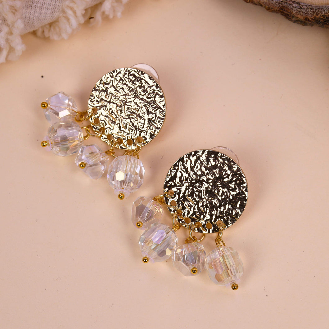 Samantha crystal golden eardrop