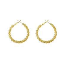 Load image into Gallery viewer, Radiant Golden Hoops
