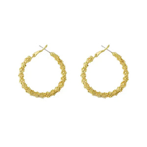 Radiant Golden Hoops