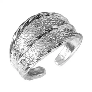 Contemporary Silver Ring