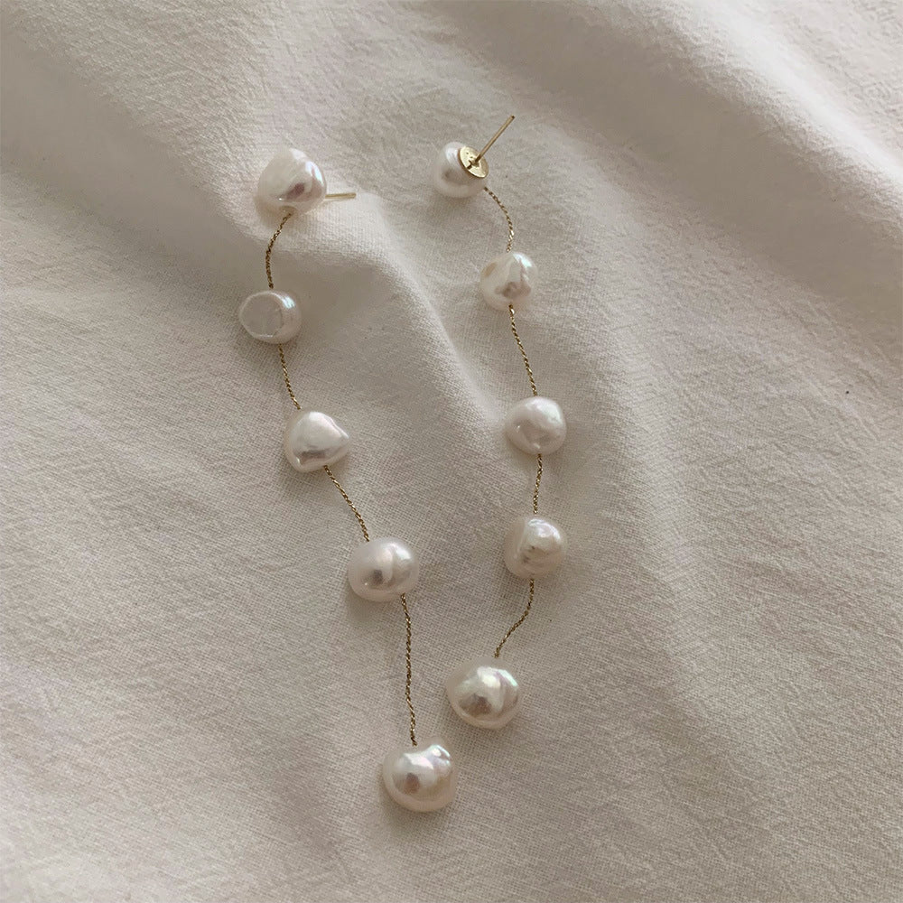 Linea Pearl Dangles Earrings