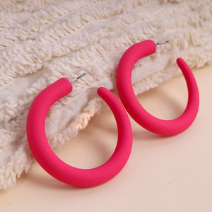 Lizzy colourful hoops