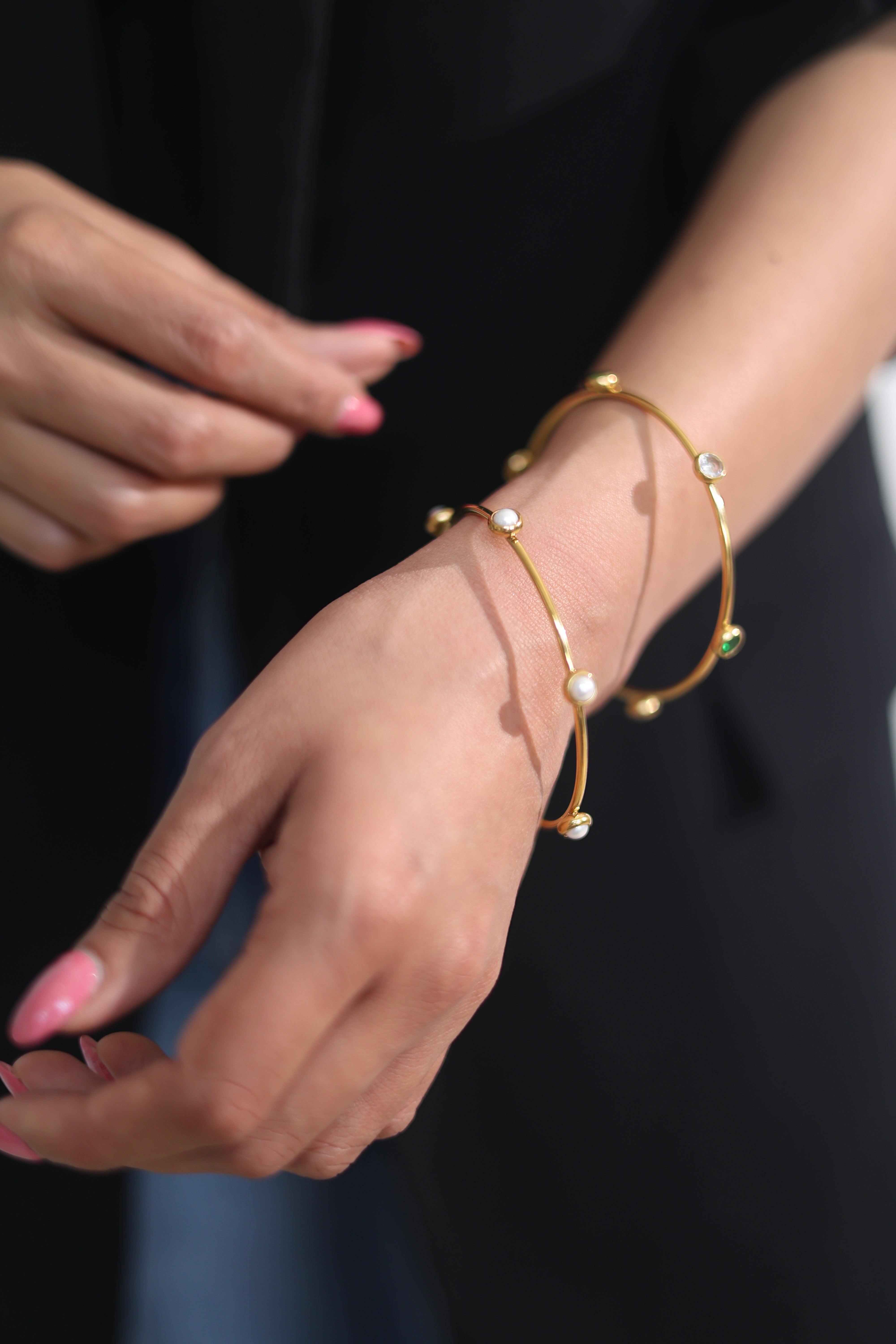 Aabroo Bangle stack