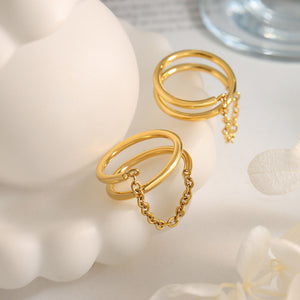 Golden Chain Ring