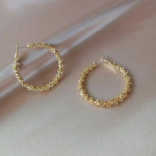 Load image into Gallery viewer, Radiant Golden Hoops
