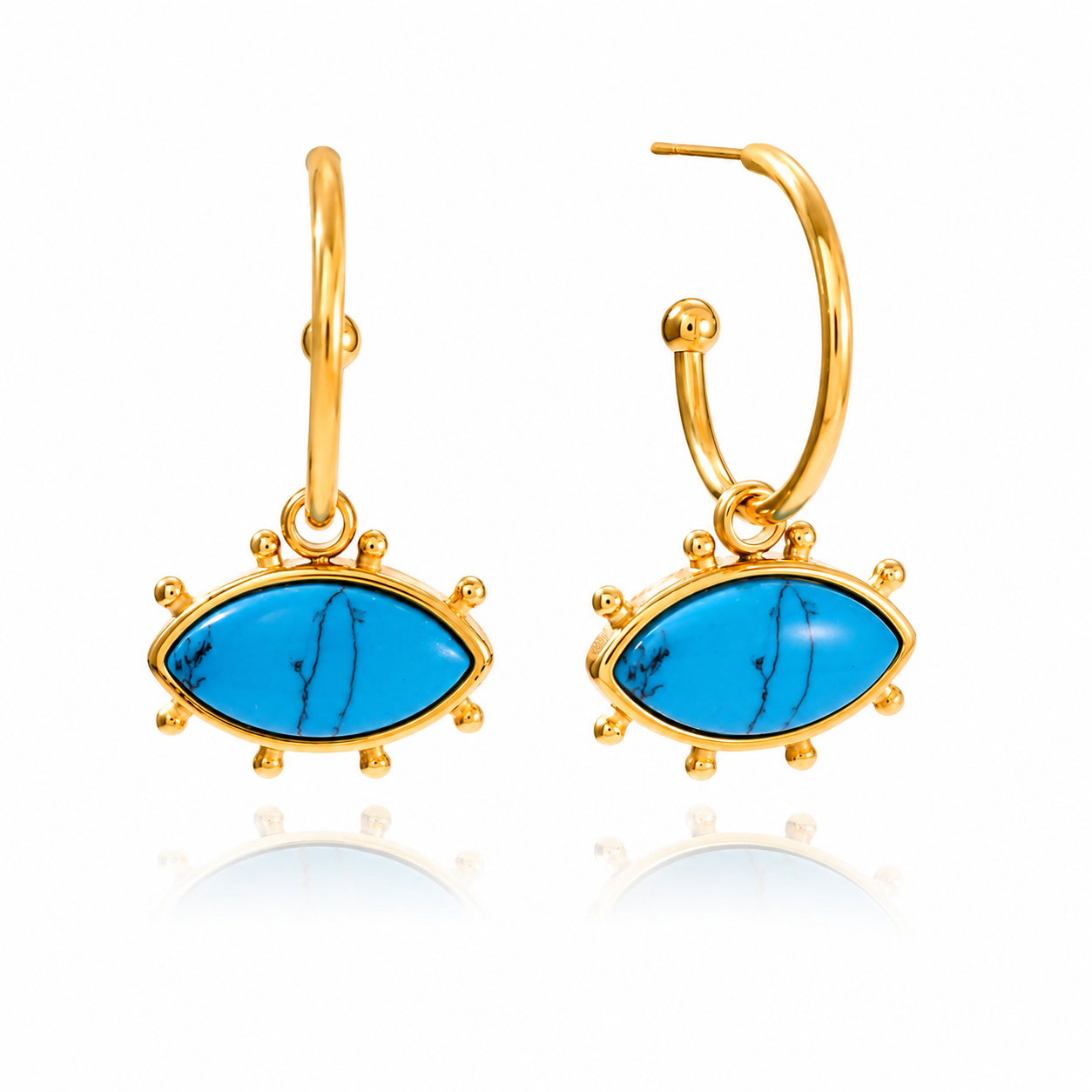 Mavi Hoop Earrings