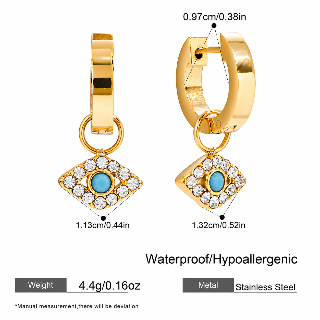 Guardian Hoop Earrings